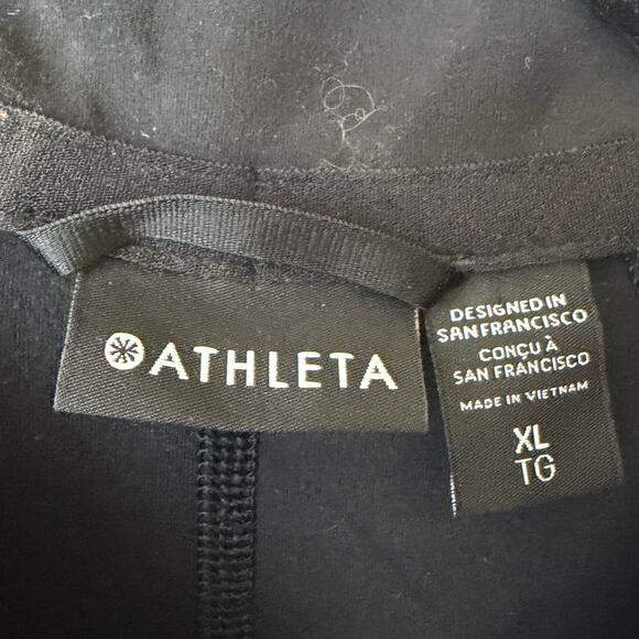 Athleta Black Salutation Jacket Size XL - Picture 5 of 7